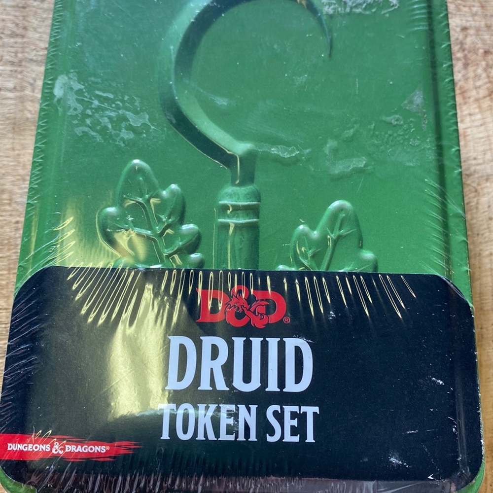 D&D Druid Token Set - Brand New Sealed-